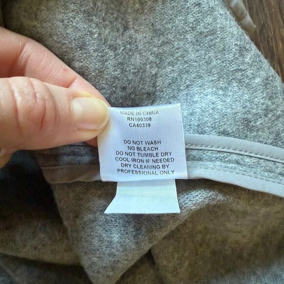 Peter Millar Wool Vest Crown Flex-Fleece Heather Gray XXL - Picture 9 of 11